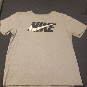Grey Nike T Shirt